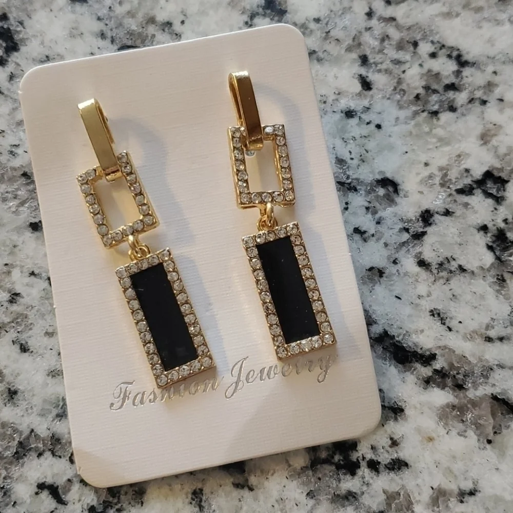 Boho fashion crystal gypsy earrings jewelry